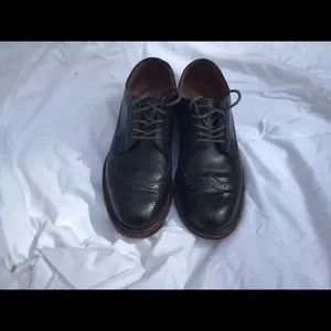 J. Crew | Shoes | J Crew Ludlow Black Leather Wingtip Shoes  display picture 3